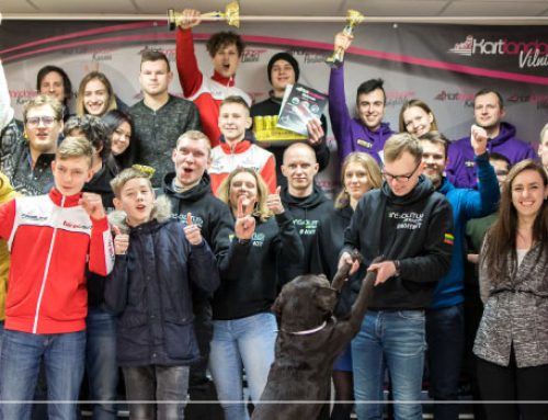Šaltis nesustabdė kartingo aistruolių noro lenktyniauti