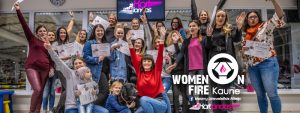 Women-on-fire-pramogos moterims - Kartlandas